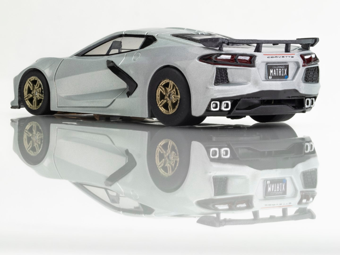 AFX Mega G+ 22095 Corvette C8 Ceramic Matrix Metallic HO Scale Slot Car