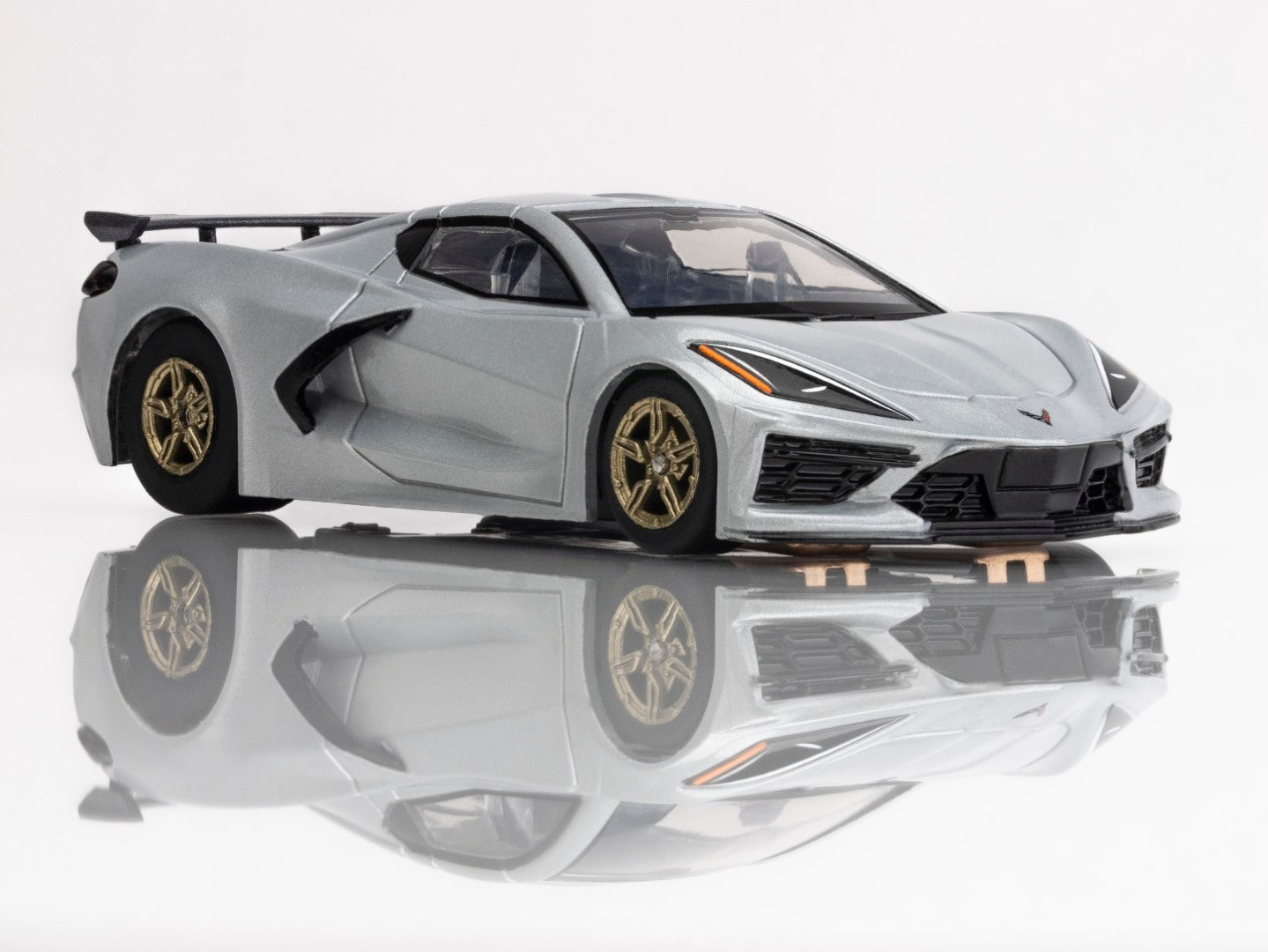 AFX Mega G+ 22095 Corvette C8 Ceramic Matrix Metallic HO Scale Slot Car