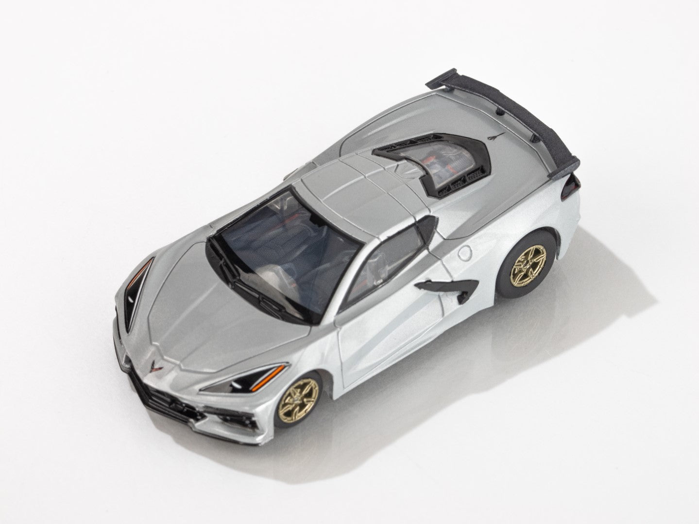 AFX Mega G+ 22095 Corvette C8 Ceramic Matrix Metallic HO Scale Slot Car