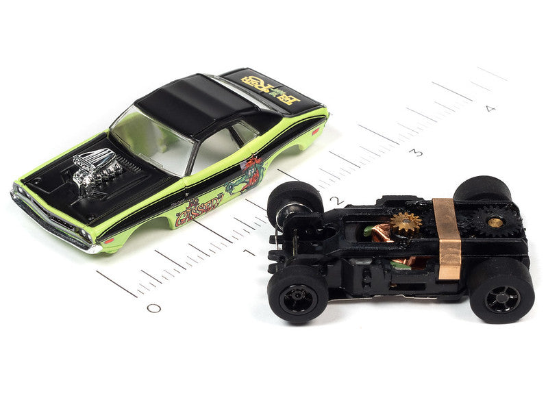 Auto World Race Set Xtraction SRS347 14.5' Rat Fink Fink & Furry-ous Underground Racing Slot Car Race Set