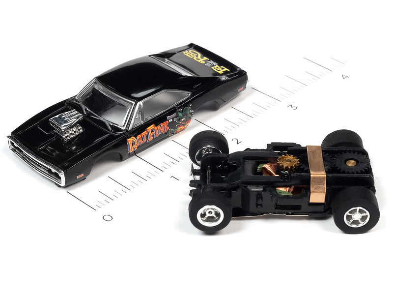 Auto World Race Set Xtraction SRS347 14.5' Rat Fink Fink & Furry-ous Underground Racing Slot Car Race Set