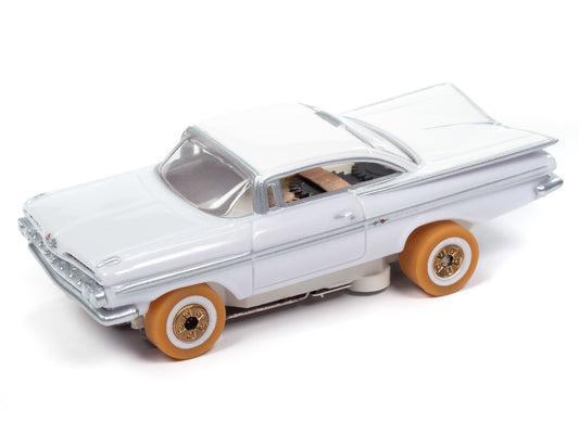 Auto World Thunderjet SC408-3A 1959 Chevy Impala iWheels HO Scale Slot Car