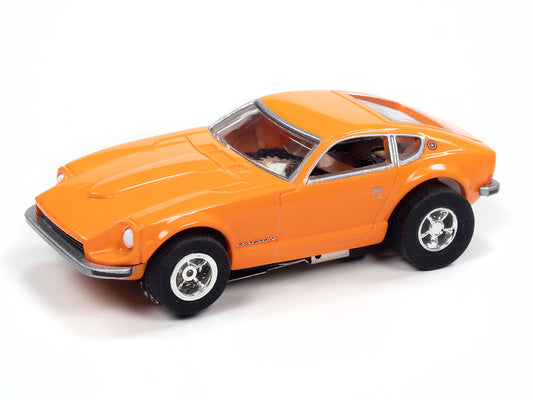 Auto World Xtraction SC412-3B 1973 Datsun 240z (Orange) HO Scale Slot Car