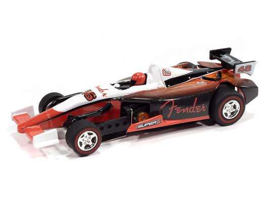 Auto World Super III SC419-4B Indy Car Fender (White Top) HO Scale Slot Car