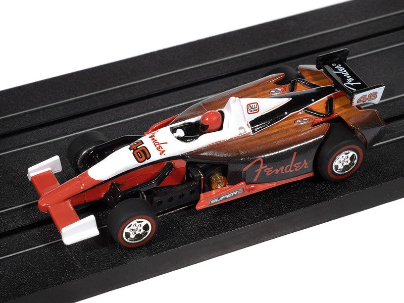 Auto World Super III SC419-4B Indy Car Fender (White Top) HO Scale Slot Car