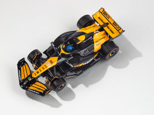 AFX Mega G+ 22104 McLaren F1 MCL38 #81 AU 2024 - HO Scale Slot Car