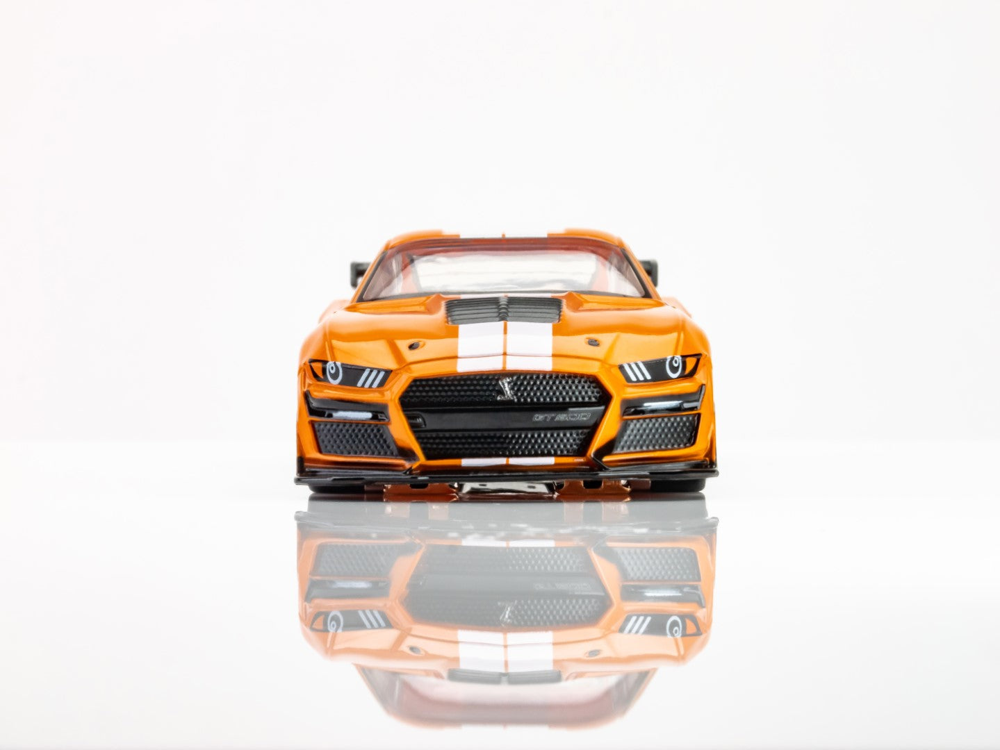 AFX Mega G+ 22069 2021 Shelby Mustang GT500 Twister Orange - HO Scale Slot Car