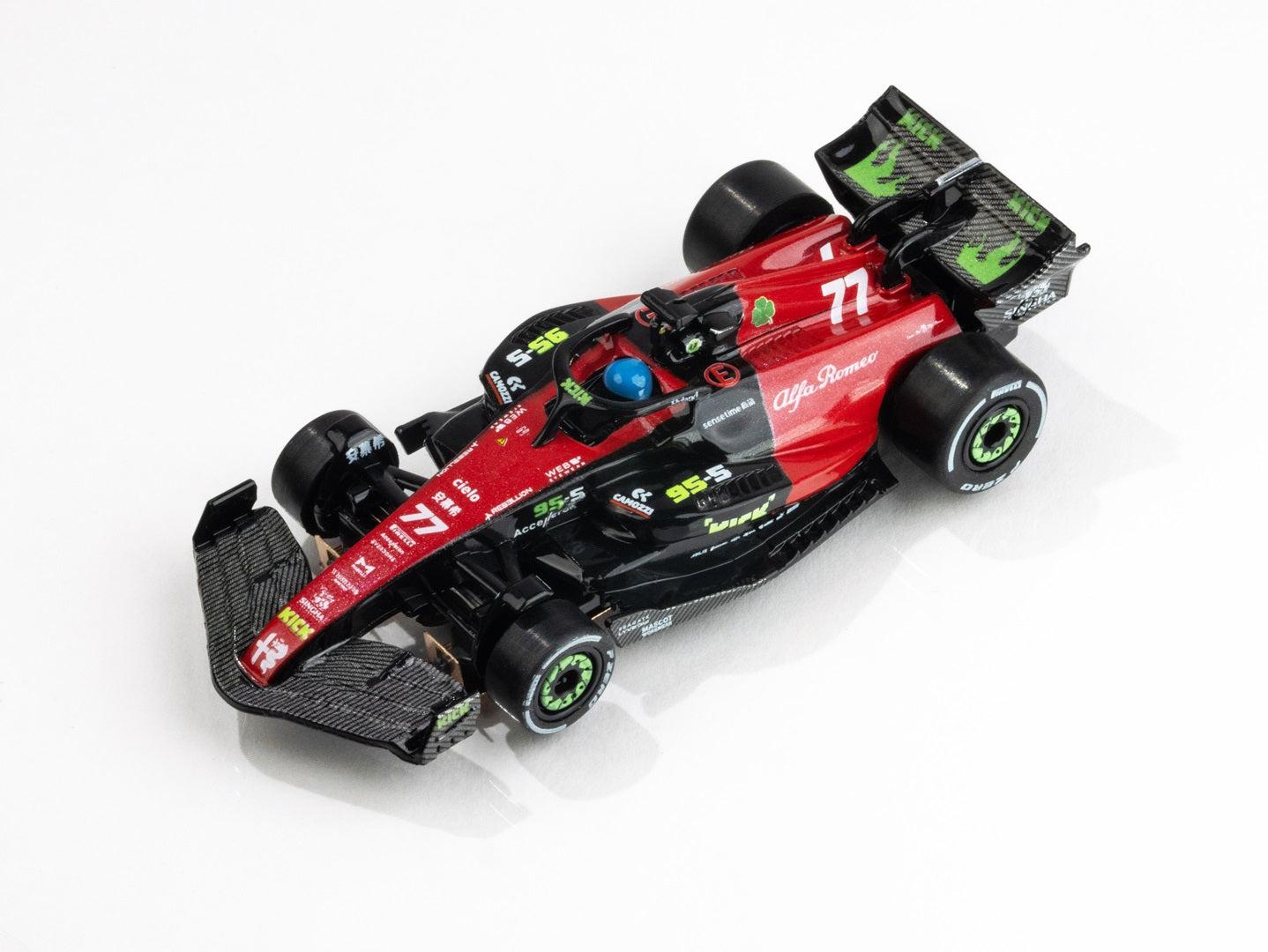 AFX Mega G+ 22081 Alfa Romeo F1 Spa 2023  - HO Scale Slot Car