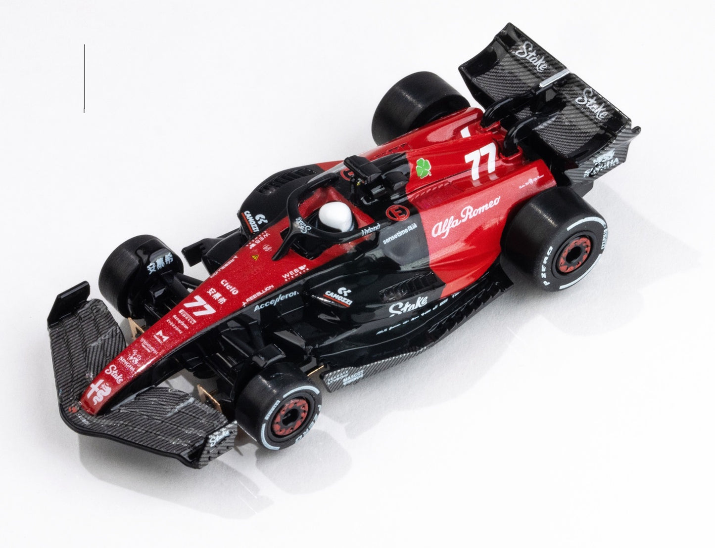 AFX Mega G+ 22083 Alfa Romeo F1 FY-77 2023  - HO Scale Slot Car