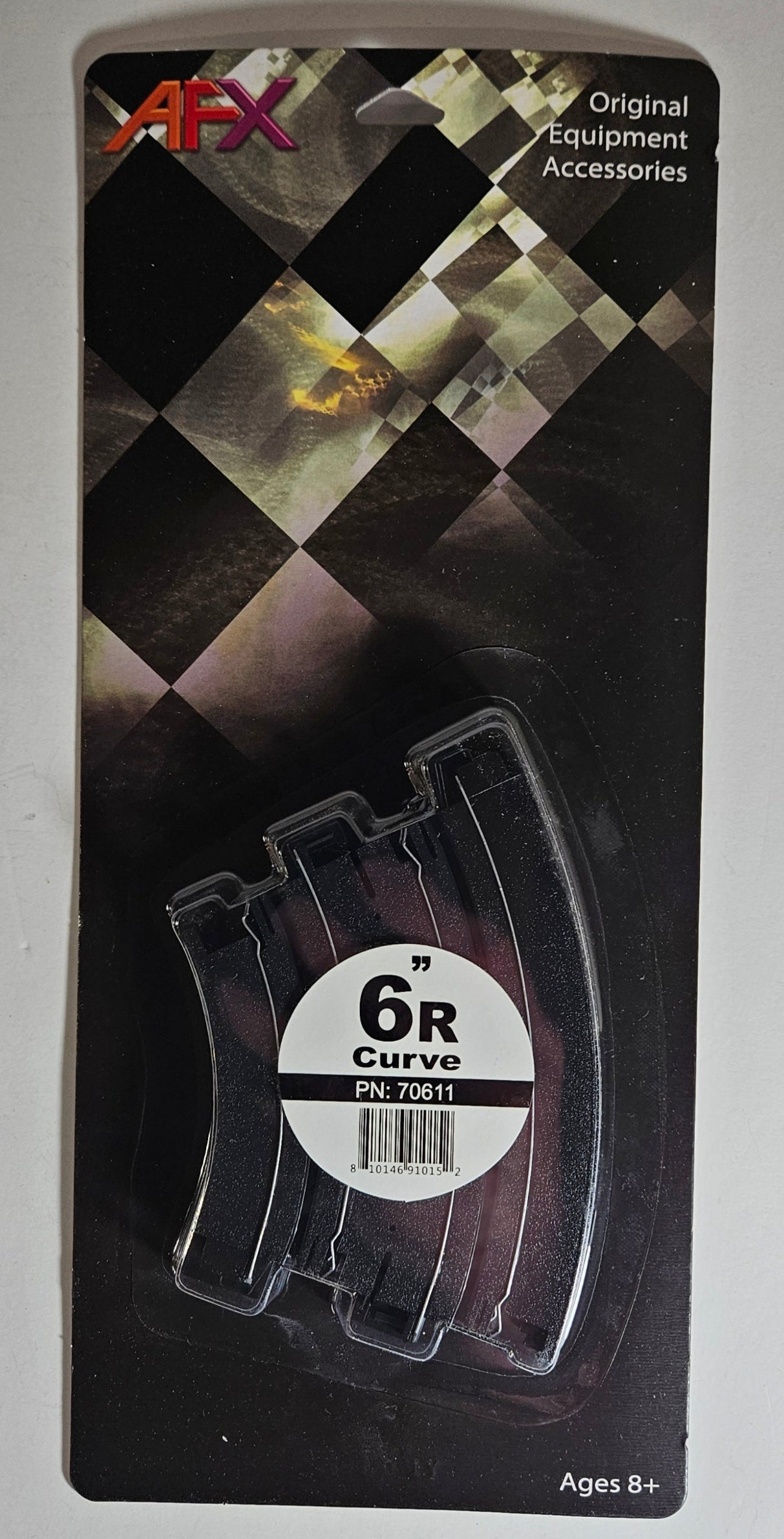 AFX Track 70611 6" Radius 1/8 Curve Slot Car Track (2 pack)