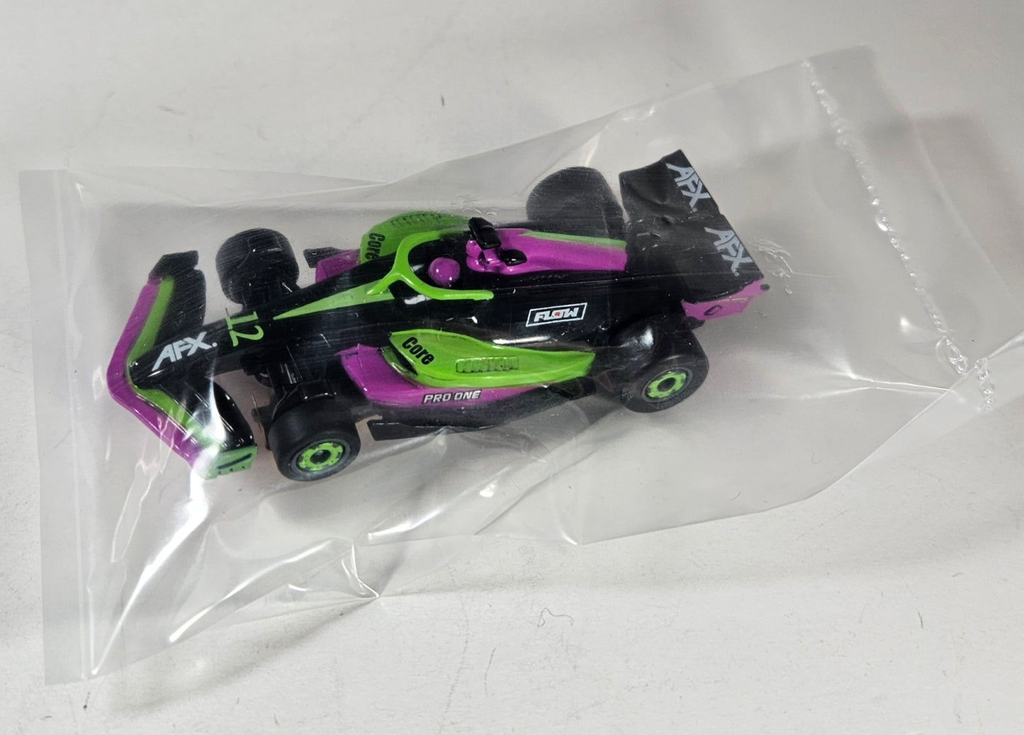 AFX Mega G+ Formula 1 #12 HO Scale Slot Car / Set Only Car