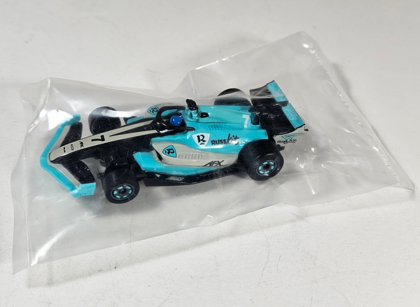 AFX Mega G+ Formula 1 #7 HO Scale Slot Car / Set Only Car