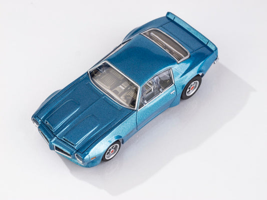 AFX Mega G+ 22123 1970 Firebird Formula 400 Atoll Blue Metallic HO Slot Car