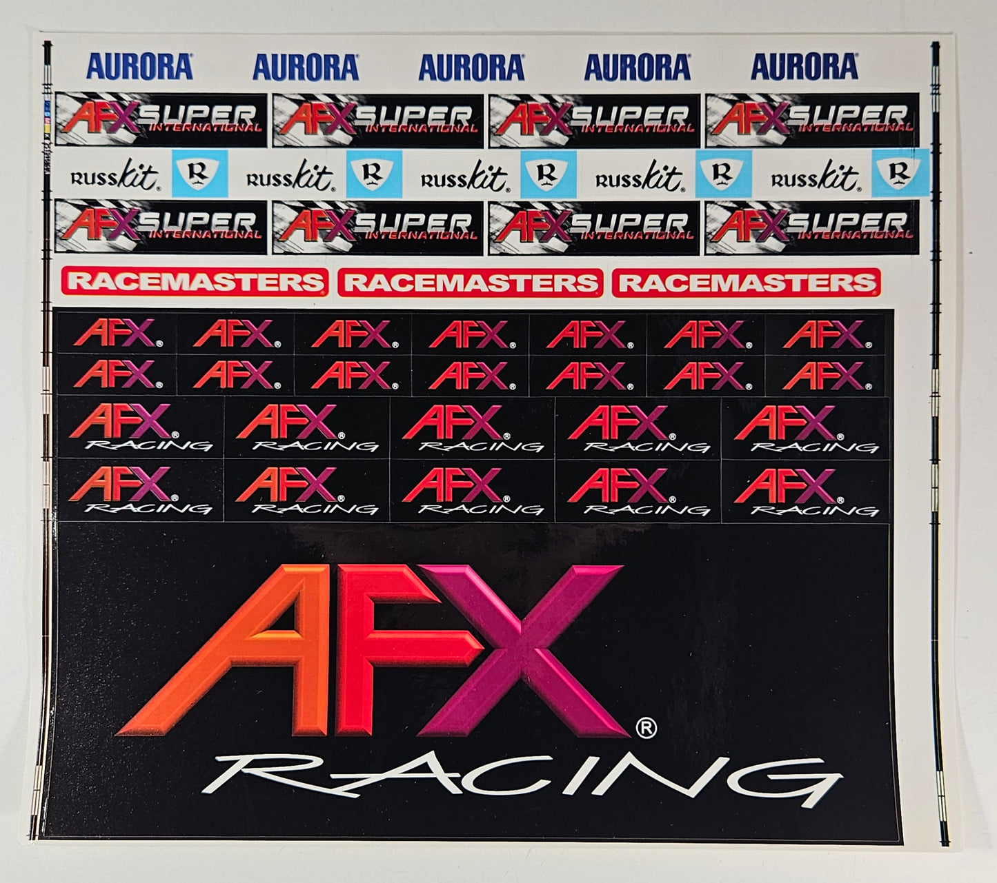 AFX Accessories (Bulk Item) AFX Sticker Sheet