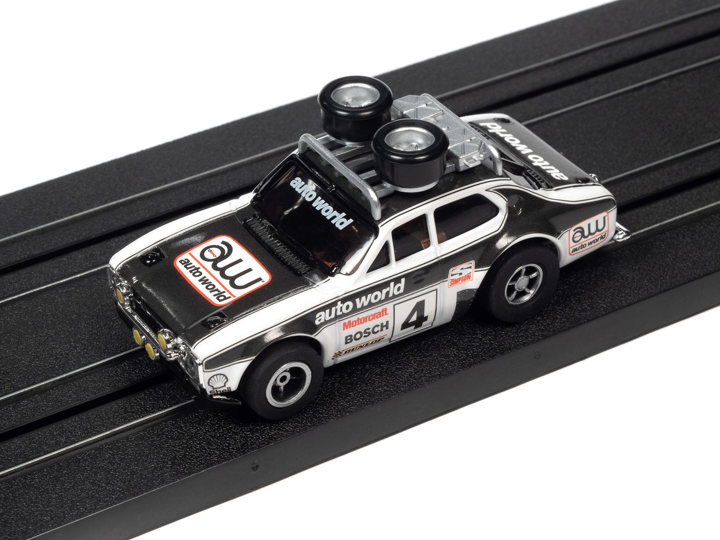 Auto World Xtraction SC403-1 1975 Ford Escort MK1 HO Scale Slot Car