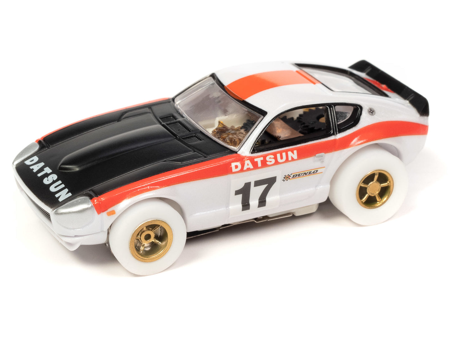 Auto World Xtraction SC403-2 1973 Datsun 240z iWheels HO Scale Slot Car