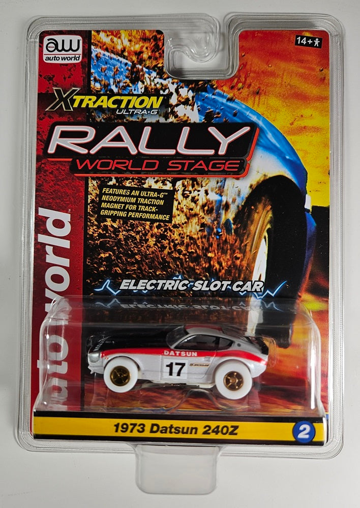 Auto World Xtraction SC403-2 1973 Datsun 240z iWheels HO Scale Slot Car