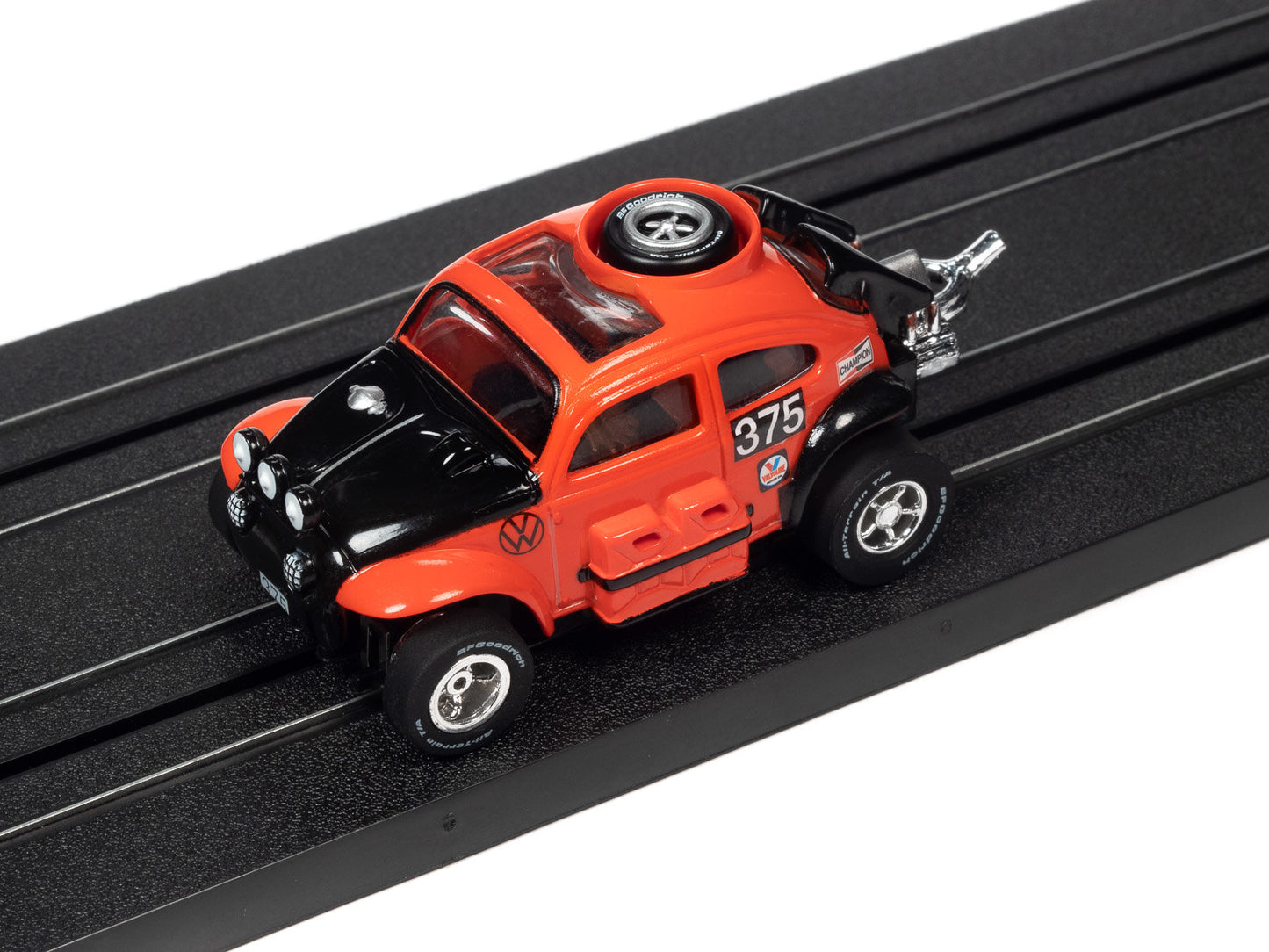 Auto World Xtraction SC403-3 1965 Volkswagen Baja Bug HO Scale Slot Car