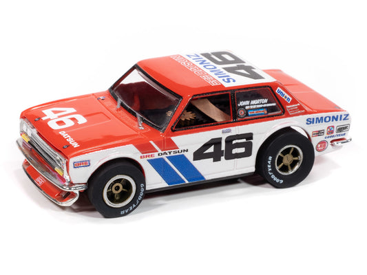Auto World Xtraction SC420-1 1972 BRE Datsun 510 #46 HO Scale Slot Car