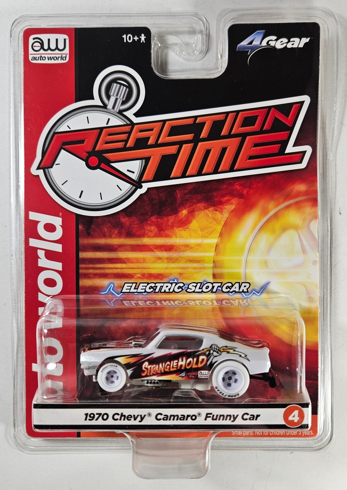 Auto World 4Gear SC421 1970 Chevy Camaro Stranglehold FC (***iWheels***) HO Scale Slot Car