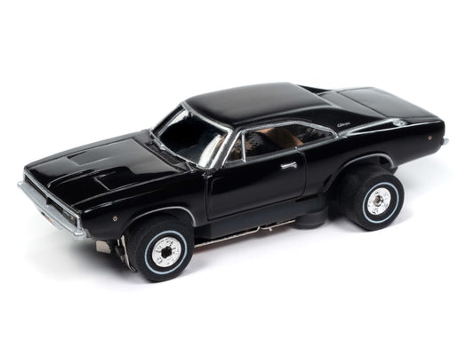 Auto World Thunderjet SC409 -2 John Wick 1968 Dodge Charger HO Scale Slot Car