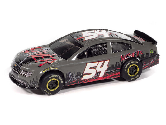 Auto World Super III SC419-3A 2015 Chevy SS Slayer (Gray) HO Scale Slot Car