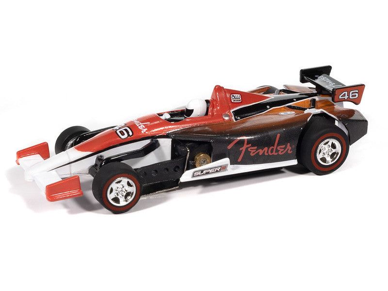 Auto World Super III SC419-4A Indy Car Fender (Red Top) HO Scale Slot Car