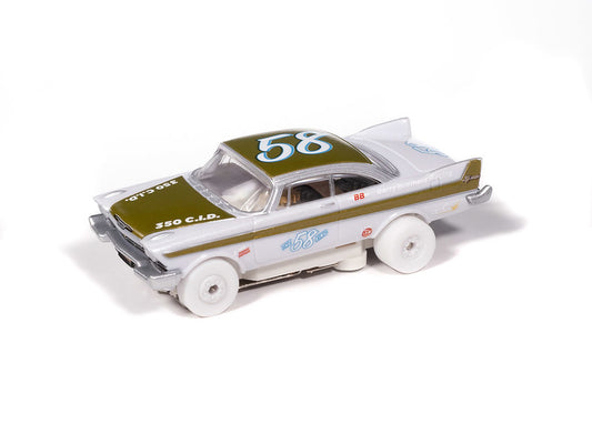 Auto World Thunderjet SC423 1958 Plymouth Fury (**iWheels**) HO Scale Slot Car