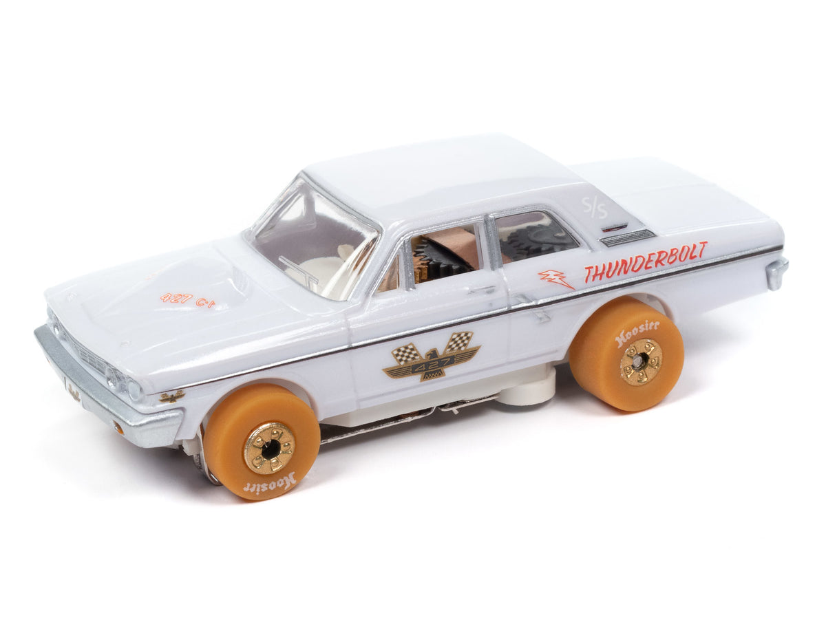 Auto World Thunderjet SC408-2A 1964 Ford Thunderbolt (**iWheels**) HO Scale Slot Car