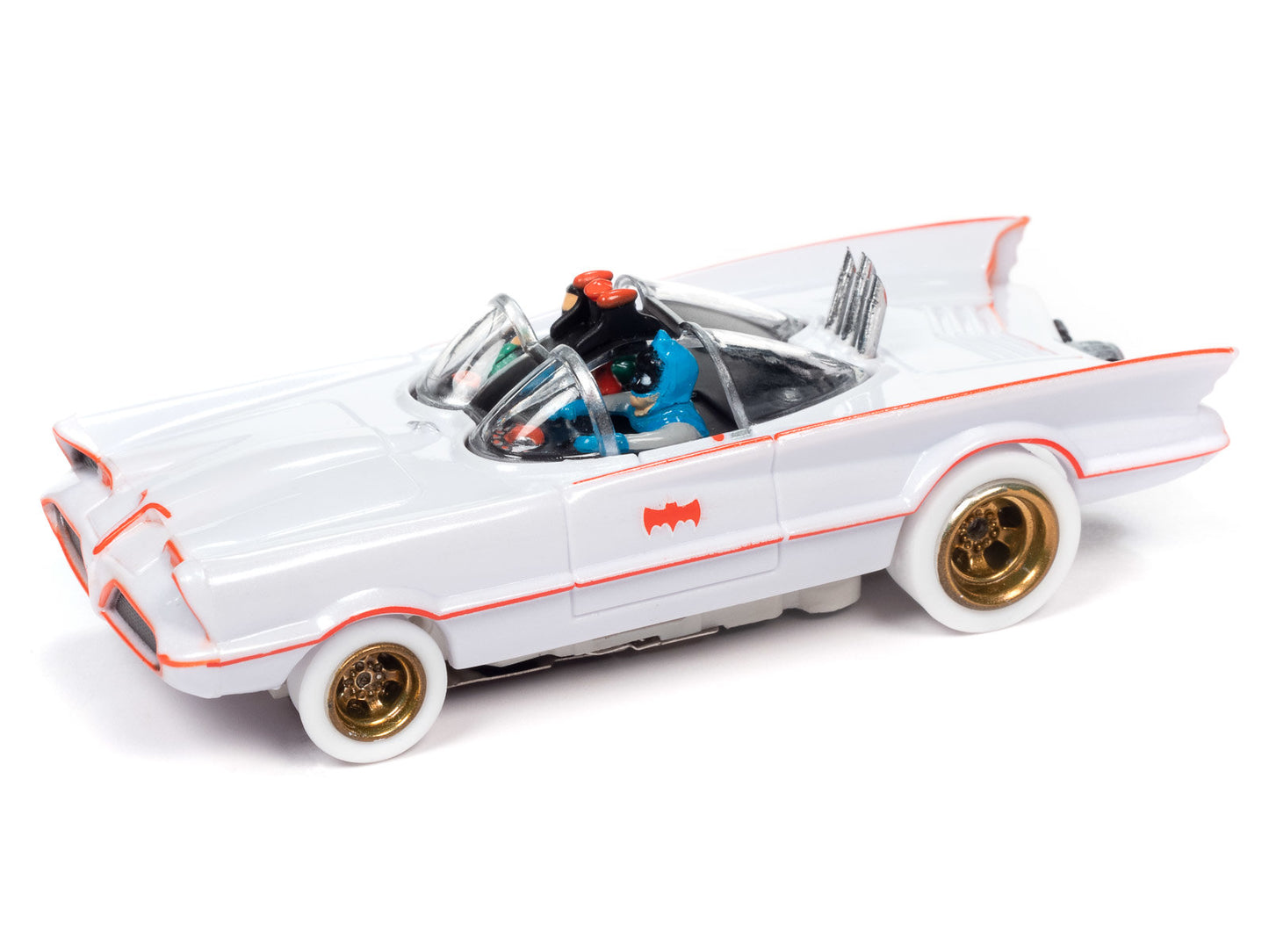 Auto World 4Gear SC395-3 1966 TV Series Batmobile (iWheels) HO Scale Slot Car