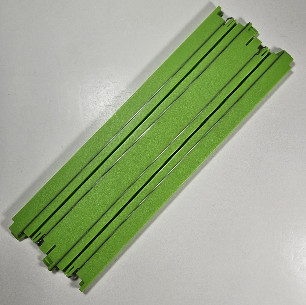 Auto World Track (Bulk Item) 9" Straight Track (Green) (1 piece)