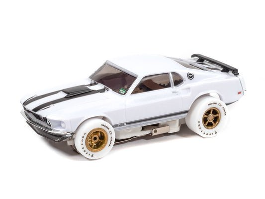 Auto World Xtraction SC426-4 1969 Ford Mustang John Wick (**iWheels**) (ALL NEW TOOLING) HO Scale Slot Car
