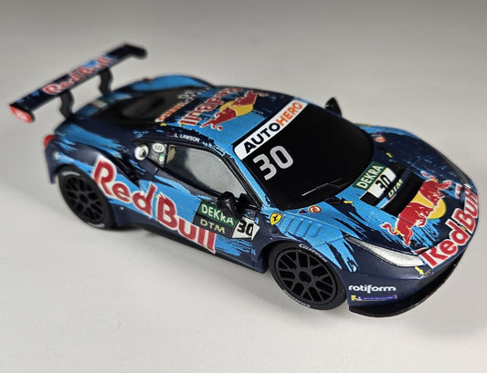 Carrera Go 64197 (PRE-OWNED) Ferrari 488 GT3 Red Bull AF Corse No.30" 1/43 Scale Slot Car