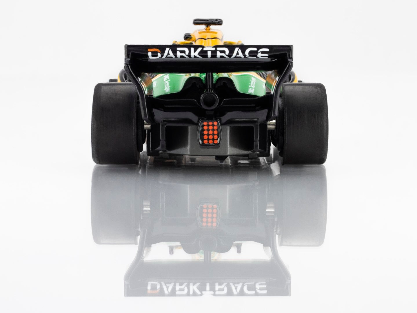 AFX Mega G+ 22120 McLaren F1 MCL38 #4 Senna Monaco 2024 HO Scale Slot Car