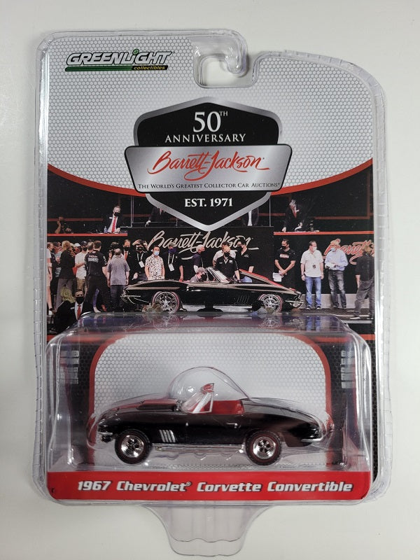 Greenlight Diecast 37240-A 1967 Chevrolet Corvette Convertible Barrett Jackson Series 8 - 1/64 Scale