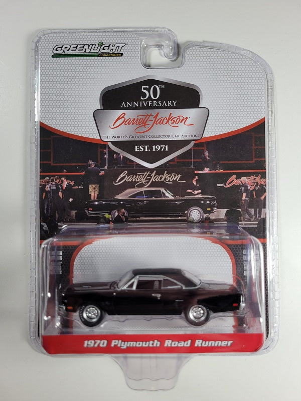 Greenlight Diecast 37240-C - 1970 Plymouth Road Runner - Barrett-Jackson Series 8 (Lot #970.1) - 1/64 Scale