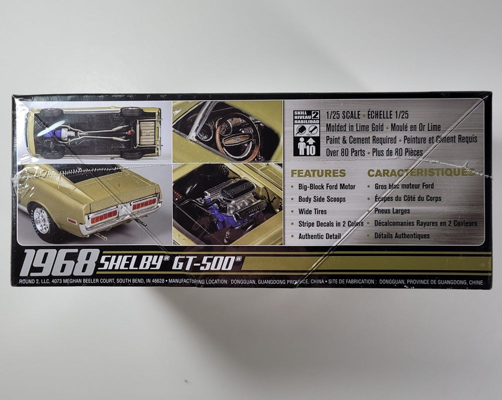 AMT Model Kit AMT634M - 1968 Shelby GT-500 - 1/25 Scale