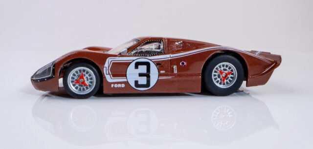 AFX Mega G+ 22053 Ford GT40 MKIV #3 LeMans 1967 – Copper - HO Scale Slot Car