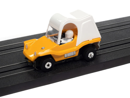 Auto World Thunderjet SC367 -6 R34 SAND VAN (YELLOW) HO Scale Slot Car