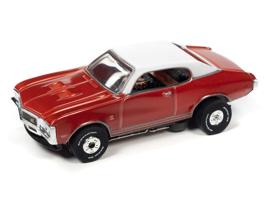 Auto World Thunderjet SC379 -1B 2022 R2 CARS N COFFEE 1972 BUICK GS (RED) HO SCALE SLOT CAR