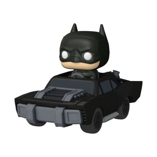 Funko Pop! Rides 59288 - Batman in Batmobile 282- 5.25" Vinyl Figure.