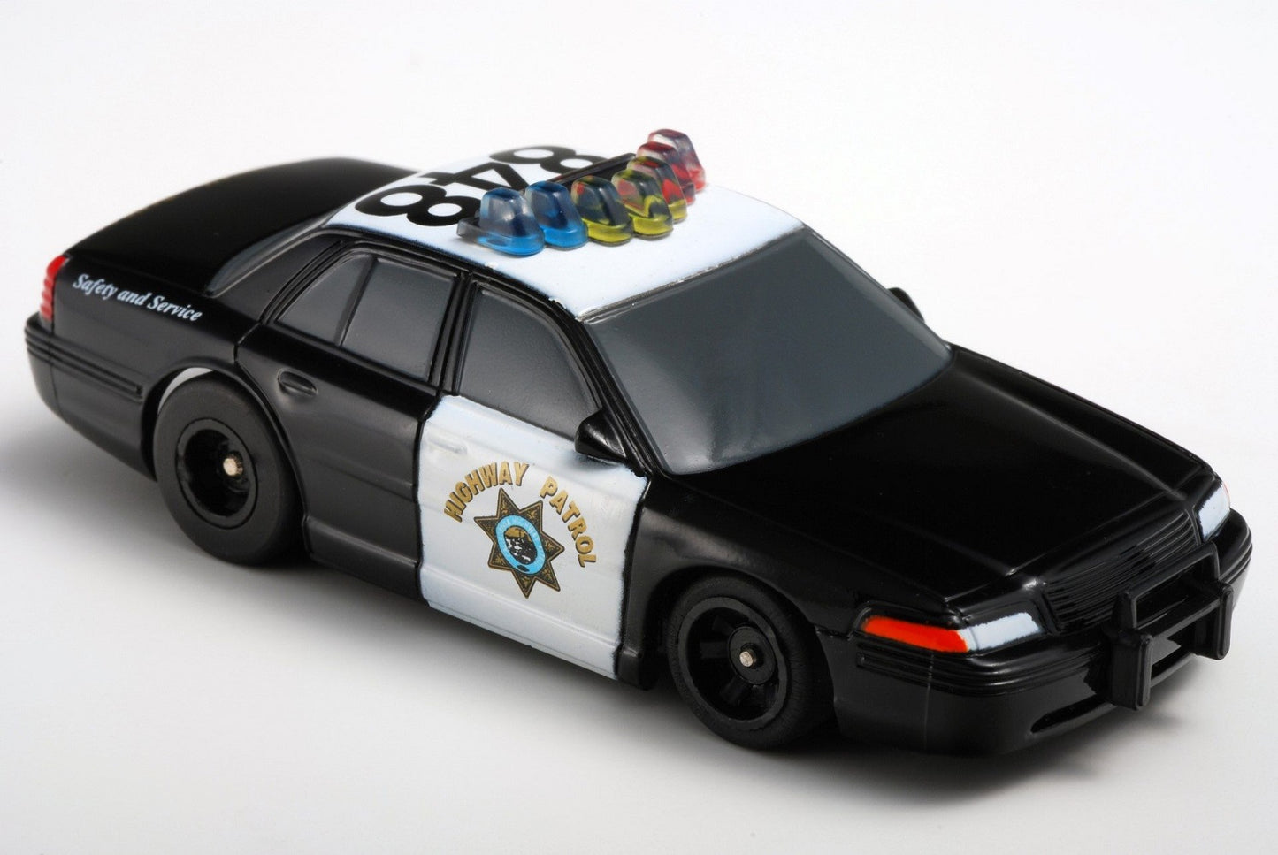 AFX Mega G+ 21034 Highway Patrol #848 Ford Crown Victoria Police Special - HO Scale Slot Car