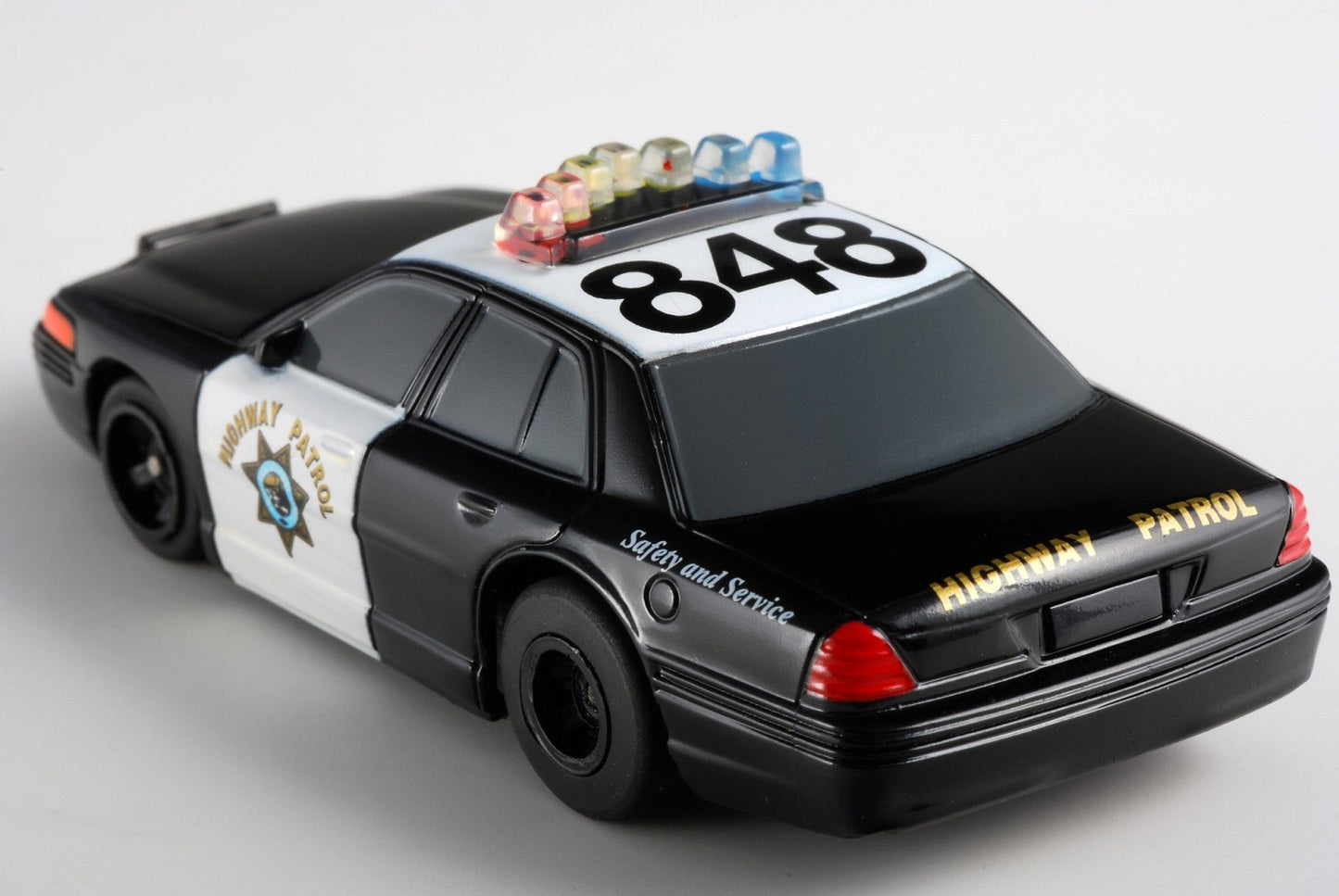 AFX Mega G+ 21034 Highway Patrol #848 Ford Crown Victoria Police Special - HO Scale Slot Car