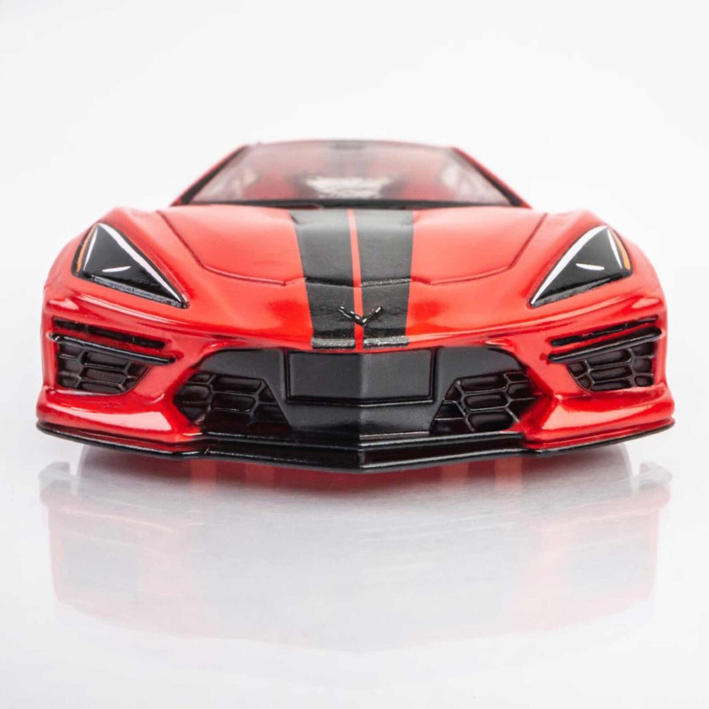 AFX Mega G+ 22011 Corvette C8 Torch Red - HO Scale Slot Car