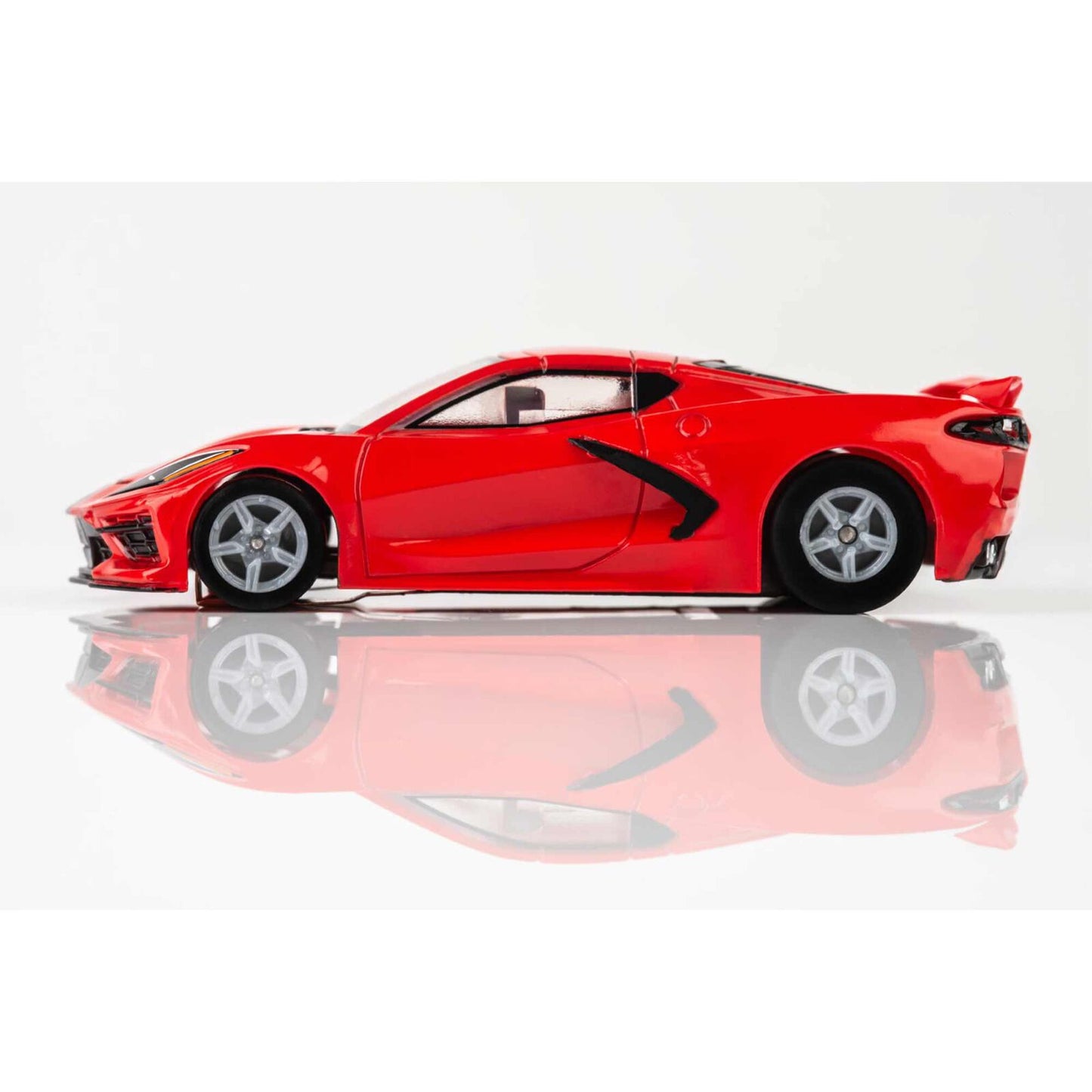 AFX Mega G+ 22011 Corvette C8 Torch Red - HO Scale Slot Car