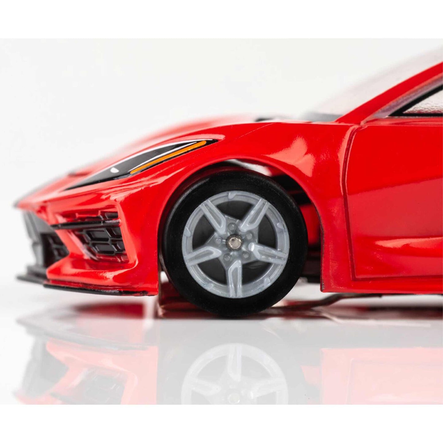 AFX Mega G+ 22011 Corvette C8 Torch Red - HO Scale Slot Car