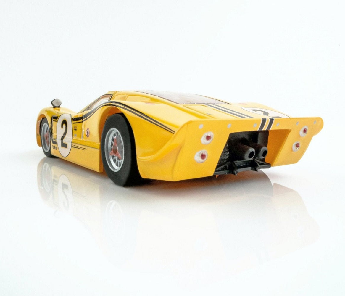 AFX Mega G+ 22014 Ford GT40 Mk IV #2 - HO Scale Slot Car