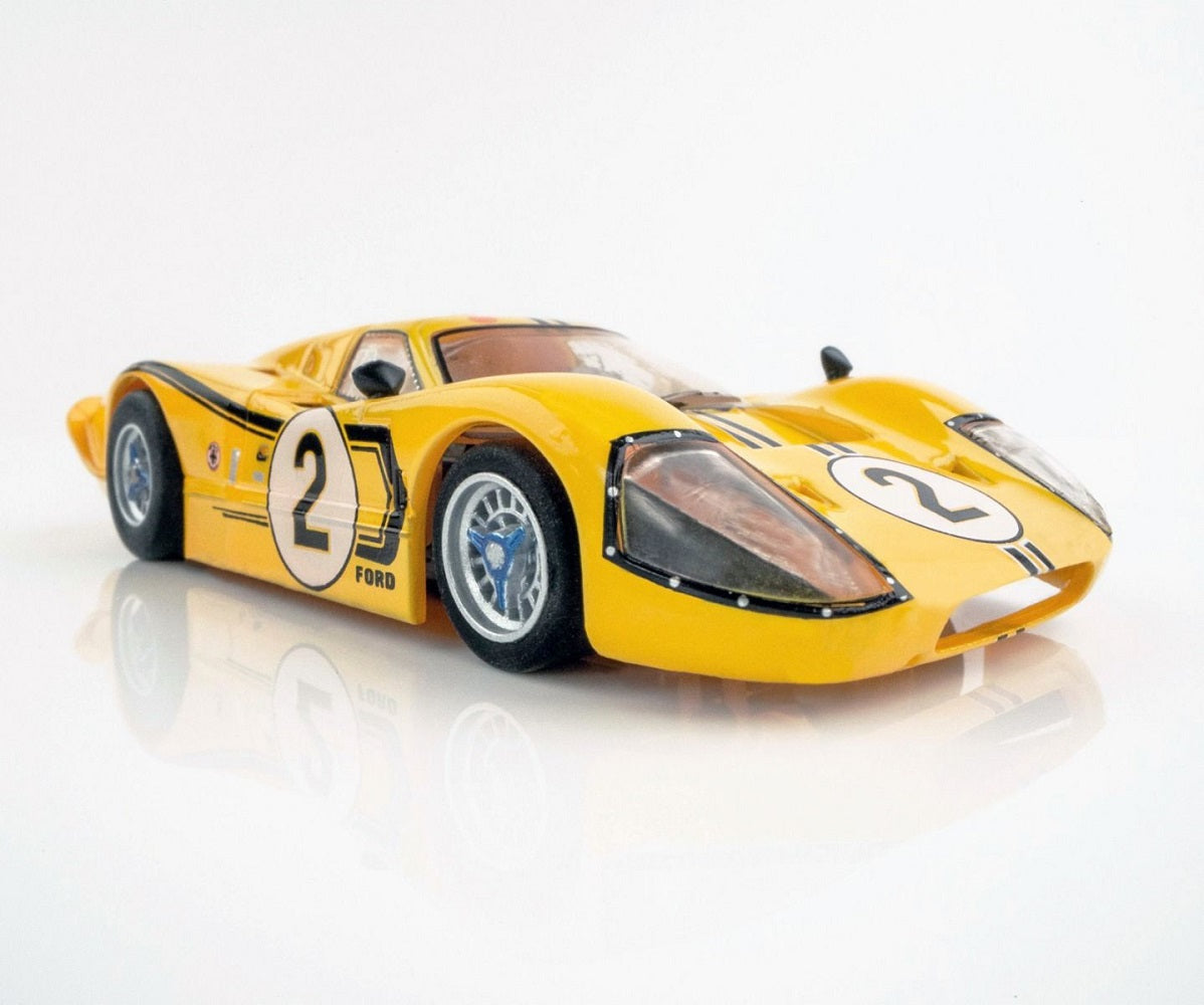 AFX Mega G+ 22014 Ford GT40 Mk IV #2 - HO Scale Slot Car