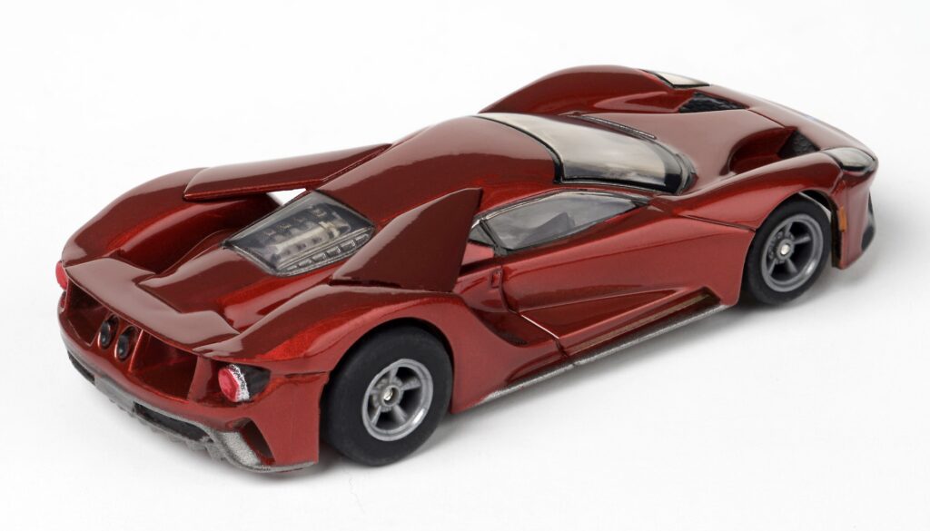 AFX Mega G+ 22030 2020 Ford GT – Liquid Red - HO Scale Slot Car