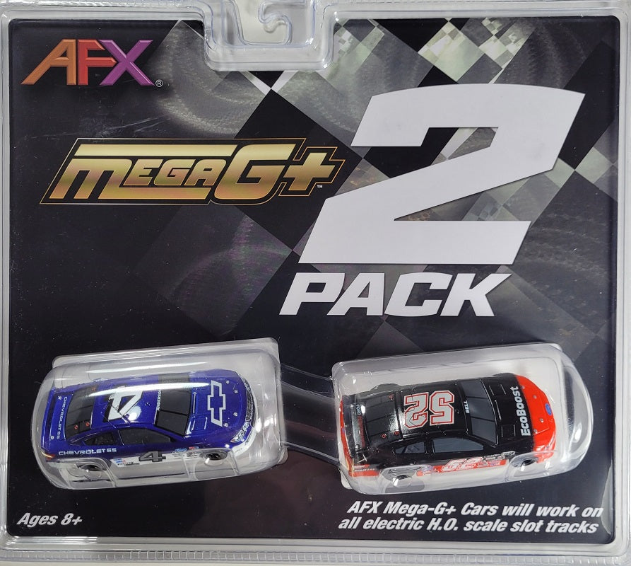 AFX Mega G+ 22041 Two Pack – Stocker - HO Scale Slot Cars